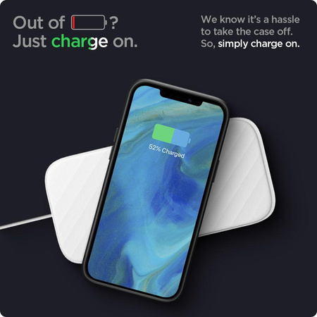 Spigen Liquid Air - Hülle für iPhone 12 Pro / iPhone 12 (Schwarz)