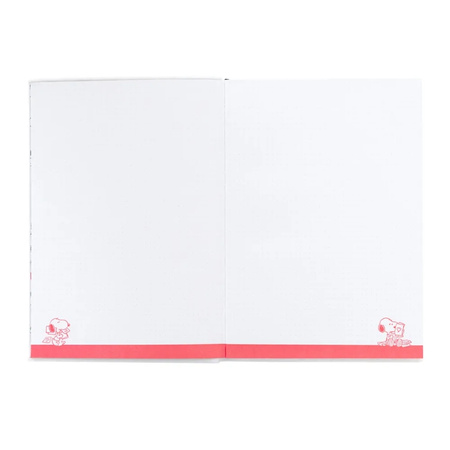 Snoopy - Plush notebook / notebook A5 from the Love Season collection