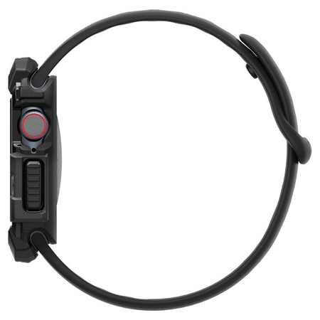Spigen Rugged Armor - Hülle für Apple Watch 10 42 mm (Matt Schwarz)