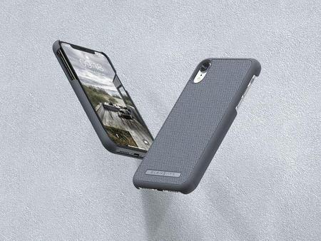Nordic Elements Original Idun - Material Case for iPhone XR (Mid Grey)