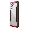 X-Doria Raptic Shield - Coque aluminium Samsung Galaxy S21 (Protection antimicrobienne) (Rouge)