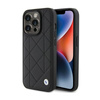 BMW Leather Quilted - iPhone 15 Pro Max Case (black)