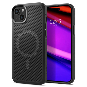 Spigen Core Armor MagSafe - étui pour iPhone 15 Plus (Noir mat)