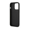 US Polo Assn Leather Stitch - Etui iPhone 14 Pro Max (granatowy)