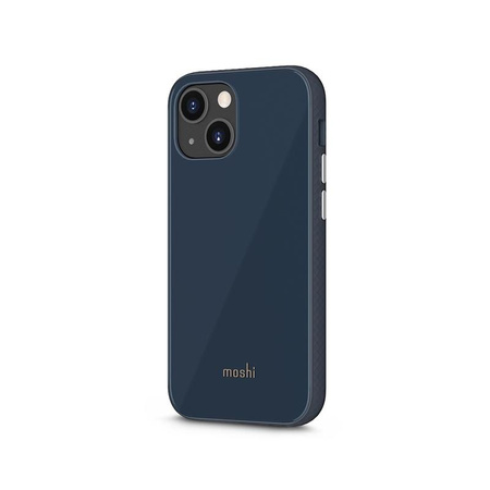 Moshi iGlaze Slim Hardshell Case - iPhone 13 mini (systém SnapTo) (břidlicově modrá)