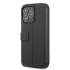 BMW Booktype M Carbon Stripe - iPhone 13 Pro Max tok (fekete)