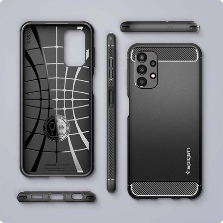 Spigen Rugged Armor - Case for Samsung Galaxy A13 4G (Black)