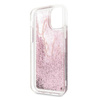 Karl Lagerfeld Signature Glitter Case - Coque iPhone 11 Pro (Rose Gold)