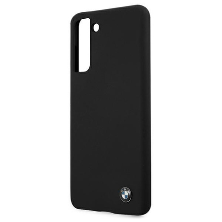 BMW Hardcase Silicone Signature Logo – Etui Samsung Galaxy S21+ (czarny)