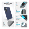 Speck Presidio2 Grip Magnet - Samsung Galaxy S25+ / 24+ MagSafe Case (Coastal Blue/Dust Gray/White)