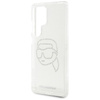 Karl Lagerfeld Rhinestones Karl Head Logo - Case for Samsung Galaxy S25 Ultra (Transparent)
