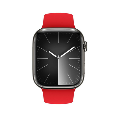 Crong Liquid – Strap for Apple Watch 38/40/41/42 mm (red)