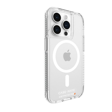 Case-Mate Ultra Tough Plus D3O MagSafe - iPhone 15 Pro Tasche (Klar)
