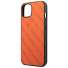 Karl Lagerfeld Perforierte Allover - iPhone 13 Mini Tasche (Orange)