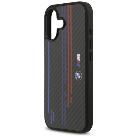 Pouzdro BMW M Kevlar Lines & Logo MagSafe pro iPhone 17 (černé)