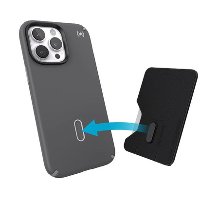 Speck ClickLock Wallet For MagSafe - Portefeuille magnétique MagSafe (Noir)