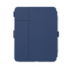 Speck Balance Folio - iPad 11" (2025) / 10.9" (2022) tok MICROBAN bevonattal, mágnessel és felállíthatósággal (Arcadia Navy/Moody Grey)