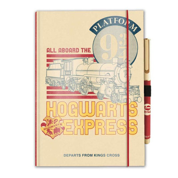 Harry Potter - Notebook / Notebook A5 with Pen Platform 9 3/4