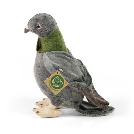Rappa - Plush Realistic Toy Pigeon 23 cm Eco-Friendly