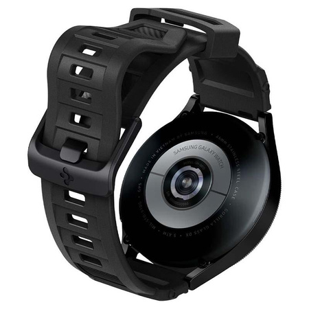 Spigen Rugged Band - řemínek pro Samsung Galaxy 4 / 4 Classic / 5 / Active 2 / Huawei Watch GT 2 42 mm (černý)