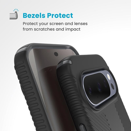 ETUI CZARNE DO GOOGLE PIXEL 10 | 10 PRO SPECK WYTRZYMAŁE ELEGANCKIE CASE