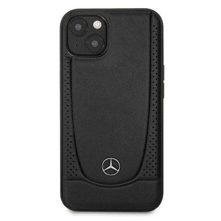 Mercedes Leather Urban Line - Étui pour iPhone 13 (noir)