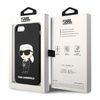 Karl Lagerfeld Silicone NFT Ikonik - Coque iPhone SE (2022 / 2020) / 8 / 7 (noir)