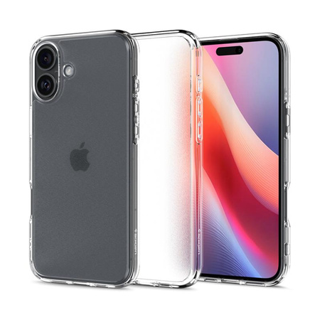 Spigen Ultra Hybrid - Hülle für iPhone 16 (Frost Clear)