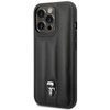 Karl Lagerfeld steppelt puffos Ikonik Pin - tok iPhone 14 Pro Max készülékhez (fekete)