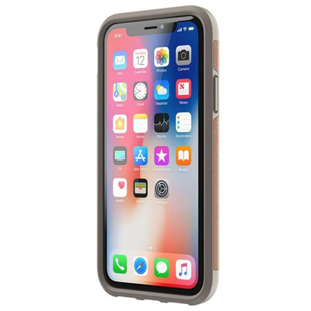 Griffin Survivor Prime Leather - Coque blindée pour iPhone X (marron)