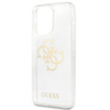 Guess Glitter 4G Big Logo - iPhone 13 Pro tok (átlátszó)