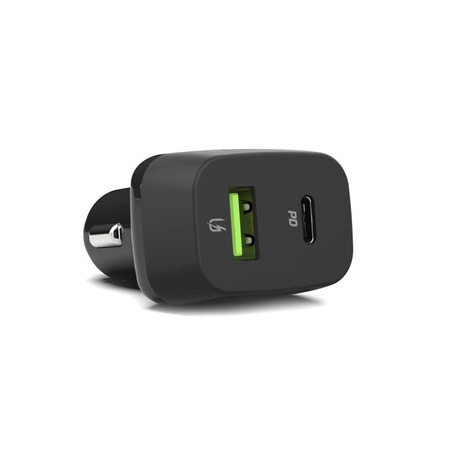 Green Cell - USB-C Power Delivery + USB Quick Charge car charger 3.