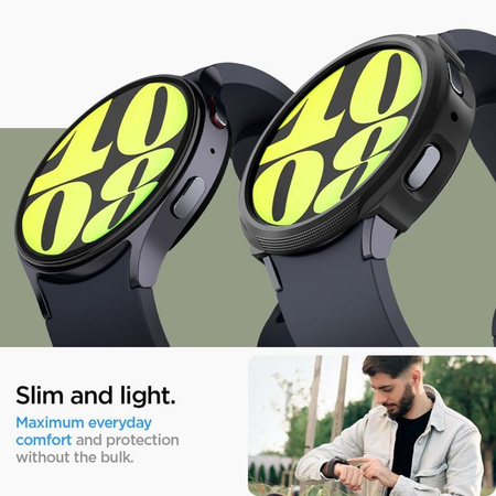 Spigen Liquid Air - Case for Samsung Galaxy Watch 7 44 mm (Matte Black)