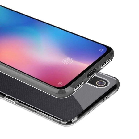 Crong Crystal Slim Hülle - Xiaomi Mi 9 Gehäuse (Transparent)