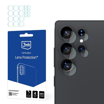 3mk Objektivschutz - Samsung Galaxy S25 Ultra Kamera Objektivglas (4 Sets)