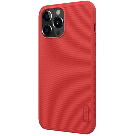 Nillkin Super Frosted Shield Pro - Apple iPhone 13 Pro Case (Red)
