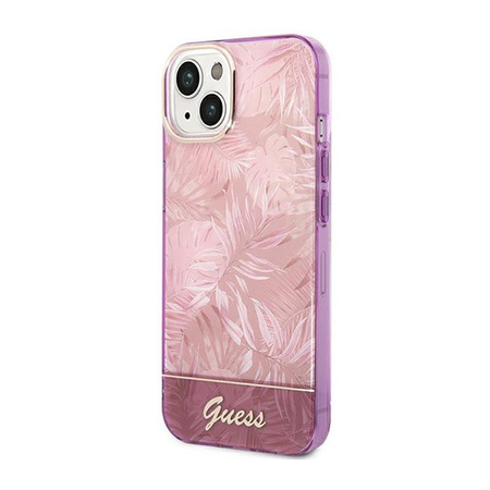 Guess Jungle Case - iPhone 14 Case (Pink)