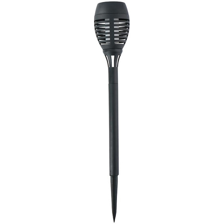 Grundig - Solarlampe mit Kerzenflammeneffekt groß 48 cm