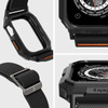 Spigen Lite Fit "Pro" - Pouzdro s řemínkem pro Apple Watch 4/5/6/7/8/9/SE 44/45 mm (Matně černé)