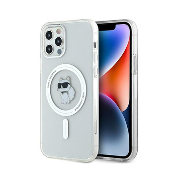 Karl Lagerfeld IML Choupette MagSafe - iPhone 12 / iPhone 12 Pro Tasche (Transparent)