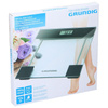 Grundig - elektronická koupelnová váha, skleněná, do 180 kg