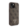 Guess Crossbody 4G Metal Logo - Etui iPhone 15 (brązowy)