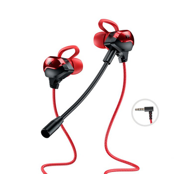WEKOME ET-Y30 ET-Serie - kabelgebundene 3,5-mm-Kopfhörer für Gamer (rot)