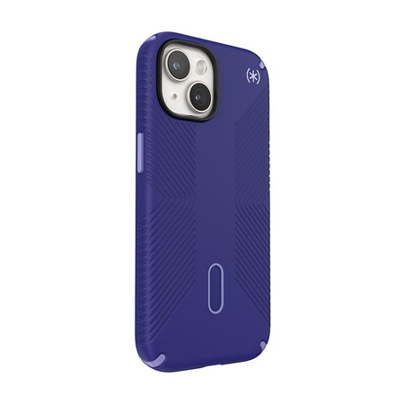 Speck Presidio2 Grip ClickLock & MagSafe - tok iPhone 15 / iPhone 14 / iPhone 13 (Future Blue/Purple Ink)