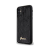 Guess Sequin Script Metal - iPhone 11 tok (fekete)