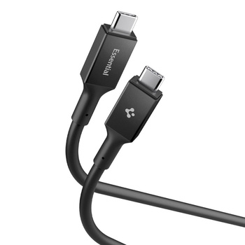 Spigen EB24012CC Essential - USB-C to USB-C PD Cable 240W 1.2m (Black)
