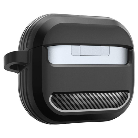 Spigen Rugged Armor - Etui do Samsung Galaxy Buds 3 / 3 FE / 3 Pro (Matte Black)