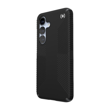 Speck Presidio2 Grip Magnet - Hülle für Samsung Galaxy S25 / 24 MagSafe (Schwarz/Schiefergrau/Weiß)