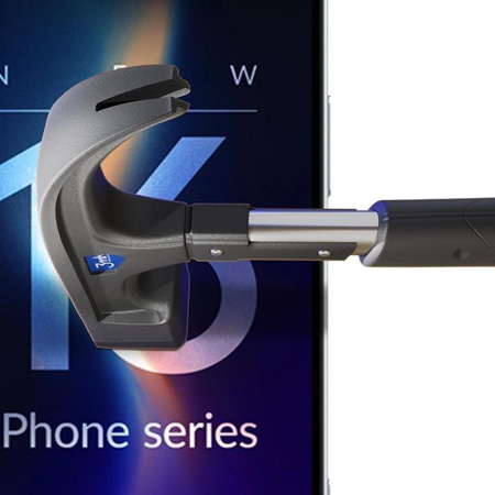 3mk Silky Matt Privacy - Matte Sichtschutzfolie für iPhone 16 Pro