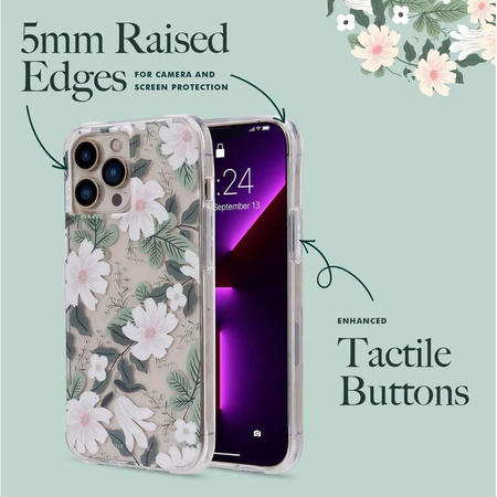 Rifle Paper Clear – Case pro iPhone 14 Pro Max (Willow)